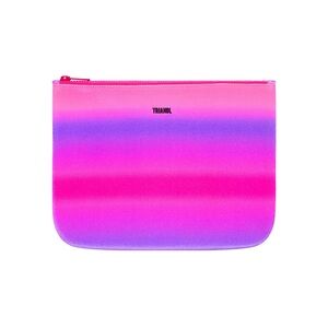 *FLAWED* | Triangl | Purple and Pink Ombre Neoprene Zip Pouch